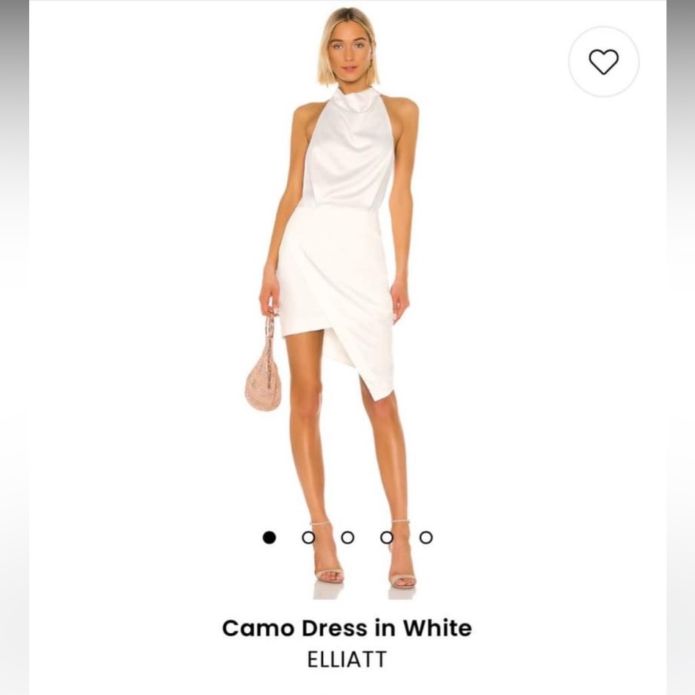 Elliatt camo dress white